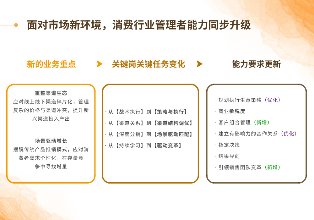 大消费行业人才管理方案
