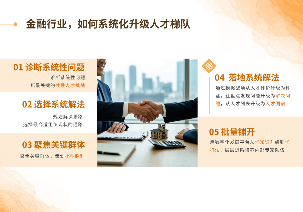 金融行业人才管理方案